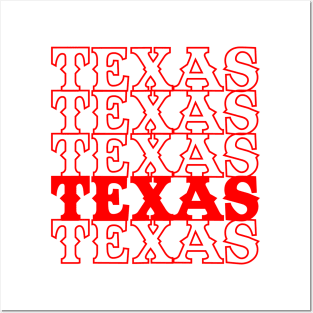 Texas Posters and Art